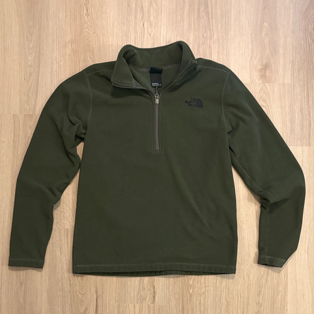The North Face Green Fleece Pullover
